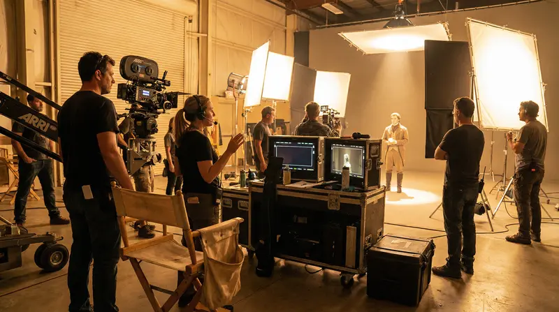 糖心vlog国际化专业拍摄团队合作现场